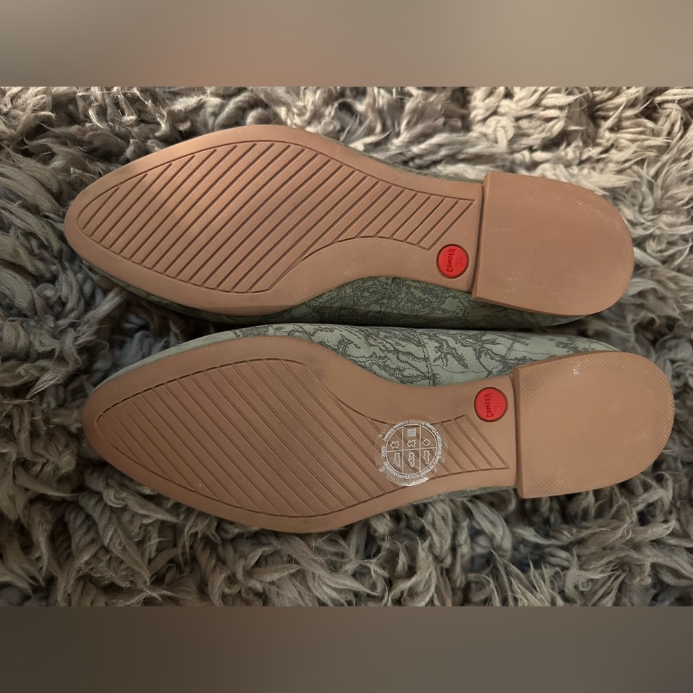 Camper Twins Leather Flats – Mismatch Design EU 36 - Picture 3 of 7